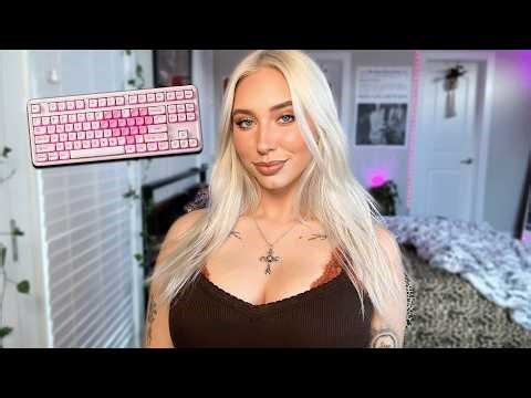 ASMR Satisfying Keyboard Typing (Clicky & Tingly Sounds)