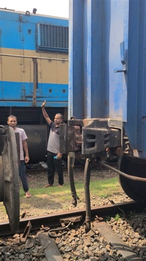 coupling | #trains #railway #coupling | Train_Lover