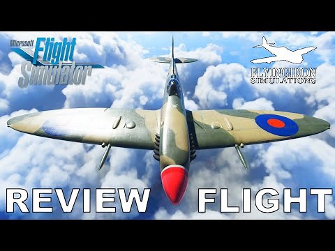 FlyingIron Simulations Spitfire MKIX | Full Flight Review | Microsoft Flight Simulator