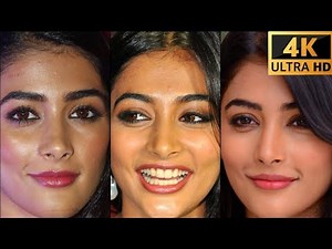 Pooja Hegde Close up Face & Face Expression video | Pooja Hegde Hot Vertical Edit 4K | Dream Fann