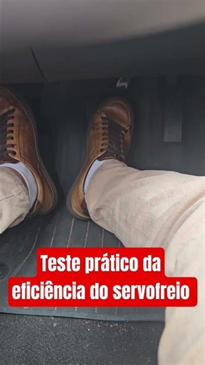 Quick and easy test to check the efficiency of your car's brake booster. #brake #brakeboost
