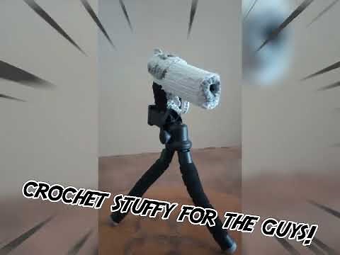 Toy gun crochet