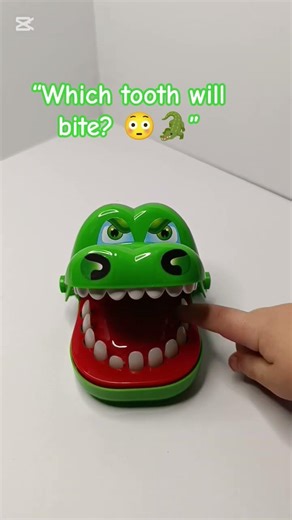 “Crocodile Dentist Game 🐊 Don’t Press the Wrong Tooth!”