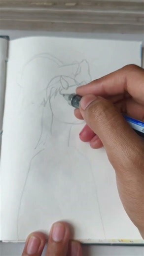 Inosuke Hashibira Drawing 🐗🔥 | Demon Slayer Speed Drawing 🎨 | #inosuke #demonslayer #animeart