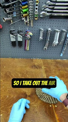 easiest way to clean air filters