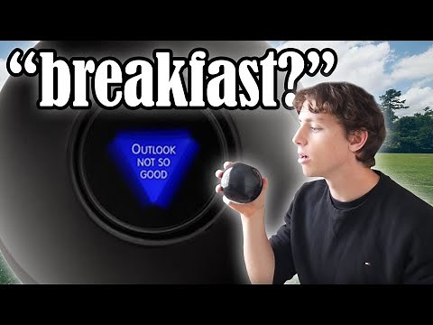 Magic 8-Ball Controls My Life for a Day