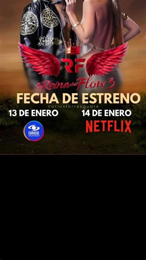 YA!!! FALTA UN DÍA PARA LA TERCERA TEMPORADA DE LA REINA DEL FLOW POR CARACOL Y DOS DÍAS POR NETFLIX👏👏👏👏👏👏👏👏👏 #carlos1torres12 #charlyflow #yeinymontoya #alma #lareinadelflow3 @Carlos Torres @caro❤️