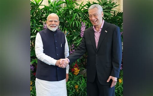 Prime Minister’s meeting with Senior Minister Lee Hsien Loong of Singapore