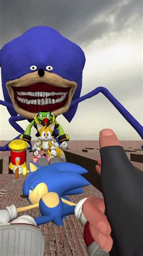 Destroying Sonic and Friend_ All Trapped in the GMOD Maze! #gmod #sonic
