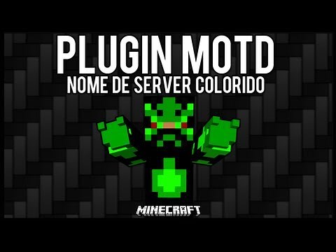 [Tutorial]Motd - Nome de Server Colorido Minecraft