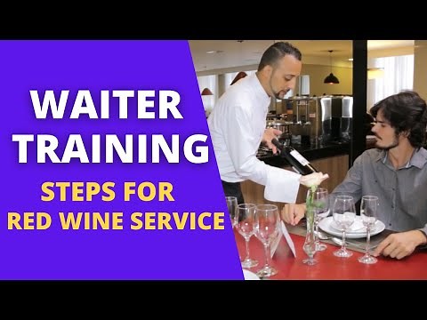 Best Temperature For Serving Red Wine - Steps for Red Wine Service (Fine Dining)