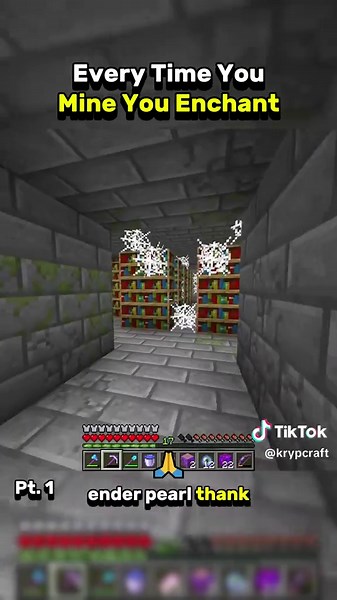 I Get Enchanted EVERY Time I Mine... 🧙🔨(part 1) #Wisp #minecraftusa #minecraftbut #unitedstates #usa