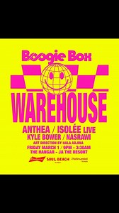 We’re all set to go for the Boogie Box Warehouse Party at The Hangar at Soul Beach on Friday. And we can’t wait to share with you what we have planned for the big night. Early Bird Tickets have sold out. Wave 2 Tickets on sale now until Friday. We will have tickets available at the door, however we strongly advise you to purchase them online at the lower Wave 2 rate, and due to limited quantities. We also have the last few remaining Backstage Passes and Table Packages available. Get yourselves r