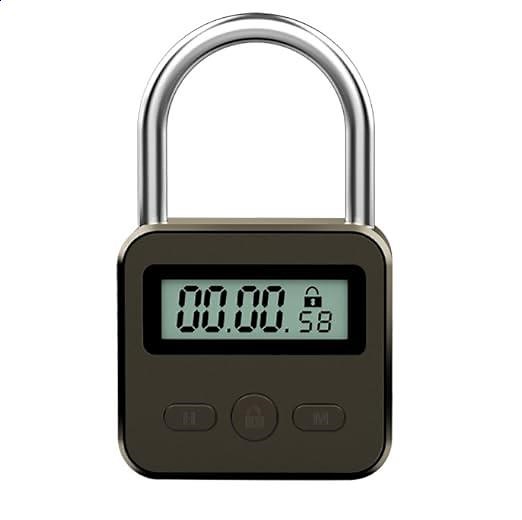Smart Time Lock 99 Hours Max Timing Lock with LCD Display