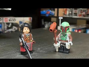 How to Build Boba Fett and Fennec Shand from the Mandalorian Season 2! Lego Custom Minifigures!