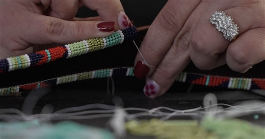 Crow artist's beadwork reaches global stages from Montana roots