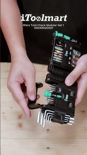 Wera Tool-Check Modular Set 1 05049020001 #Wera #ชุดไขควง #ชุดประแจ