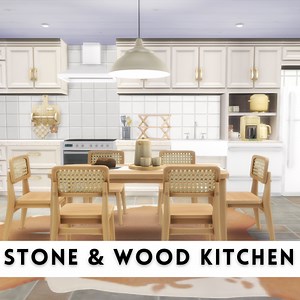 Stone & Wood Kitchen