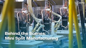How is a mini split made? Here’s a quick look inside the real production line. Watch how every part comes together! 👇 #ZEROTechnologies #HVAC #MiniSplit #FactoryTour #AirConditioner | ZERO Technologies