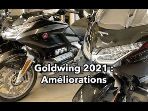 Honda Goldwing 2021 : améliorations