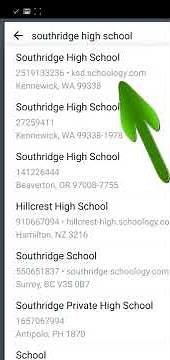 Sign in to Schoology on your Phone