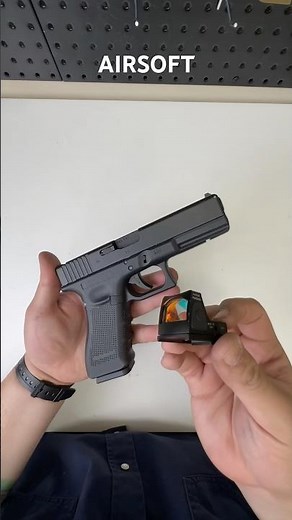 How to install an RMR RED DOT airsoft glock #airsoftpistol #airsoftmx #asmr