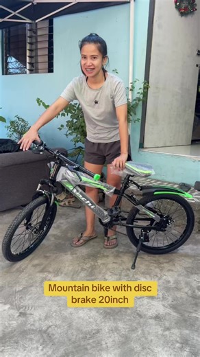 20-Inch Mountain Bike with Disc Brake Features