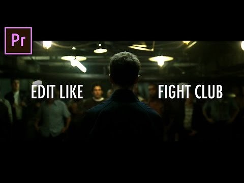 How to Glitch Cut Edit like Fight Club's Fast Flashback Scenes (Adobe Premiere Pro Tutorial)