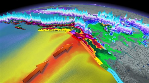Atmospheric river could rank as high-end event, threatens flood, travel impacts - The Weather Network