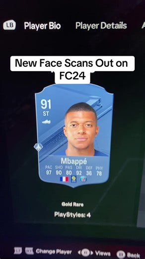FC24 New Face Scans: Updated Players & Visuals