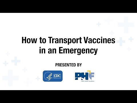 How to Transport Vaccines in an Emergency