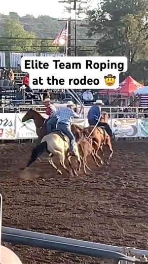 California’s best shows ‘em how it’s done 👍 (Team Roping)