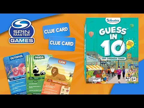 How to Play Guess In 10 by Spin Master Games!