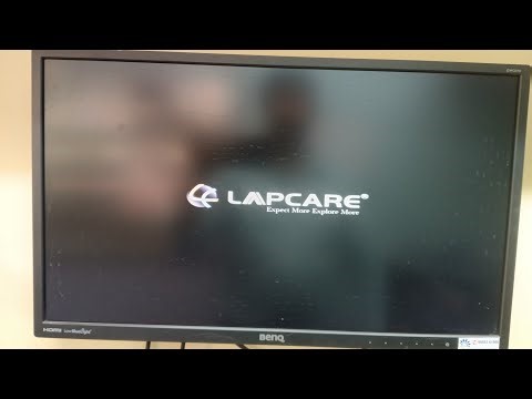 Select Boot Menu / Bios Setup in Lapcare Motherboard