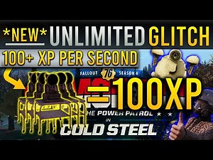 Fallout 76 Unlimited XP Glitch! Unlimited Junk, *NEW* Unlimited XP Method! 100XP Per Sec! EASY