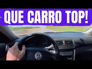 TEST DRIVE VOLKSWAGEN GOLF SR SAPÃO 1.6 GASOLINA 2000! 23 ANOS E AINDA COM EXCELENTE CONFORTO!