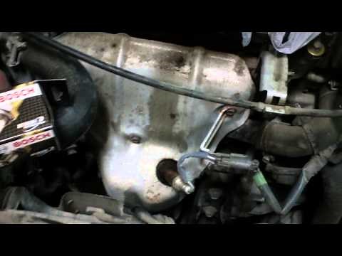 Oxygen sensor replacement on a Nissan