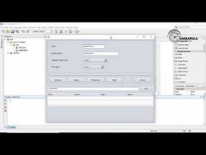 Program CRUD Java Desktop dengan menggunakan Database MYSQL