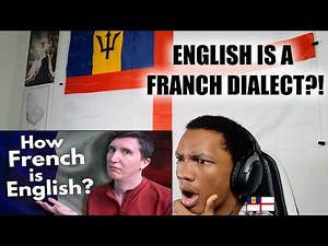 BRITISH CARIBBEAN GUY REACTS TO Is English just badly pronounced French? reaction language
