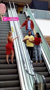 494K views · 269 reactions | Social experiment tests relationships on escalator. Temptation, loyalty, humor unfold. | Tips & Tricks | Facebook