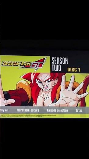 Dragon Ball GT DVD Menu Nostalgia — Theme Music + Classic Vibes 🎶🐉