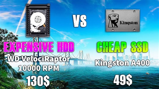 Expensive HDD vs cheap SSD loading games