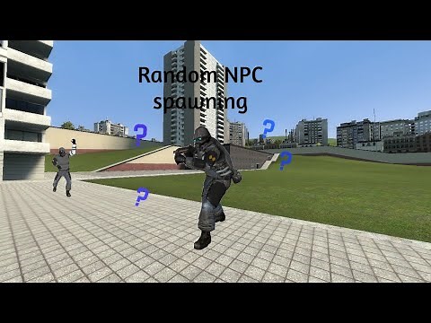 Random NPC spawning (GMOD)