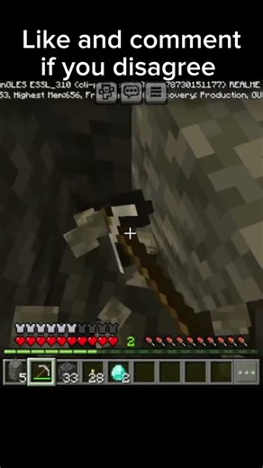 Inflation is hitting hard 😭#minecraft #diamonds