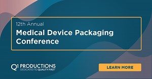 14th Annual Medical Device & Diagnostic Packaging Conference - Q1 Productions