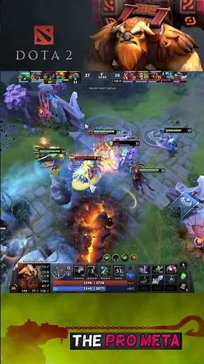 Dota 2 Earthshaker Moments Rampage🔥🔥