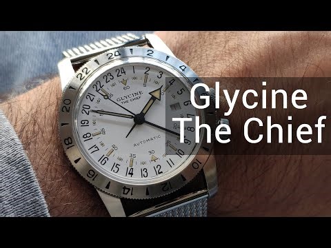 EL JEFE: Glycine Airman Vintage "The Chief" GMT 40 -GL0466- (Presentación)