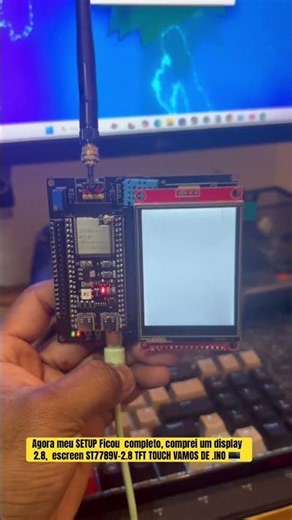 TFT7789V-2.8 TOUCH 🖥️ #esp32 #esp32project #arduino #python #DIY #marker #iot