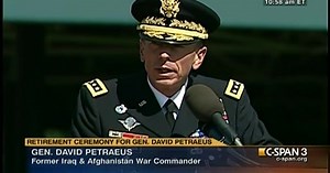 Retirement Ceremony for General Petraeus