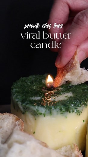 Delicious Herb Garlic, Truffle, and Sea-Salt Butter Candle Recipe